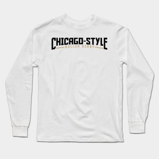 Black & Gold CSRD Name Logo Long Sleeve T-Shirt